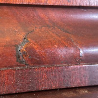 LOT 111L: Vintage Wooden Framed Wall Mirrors