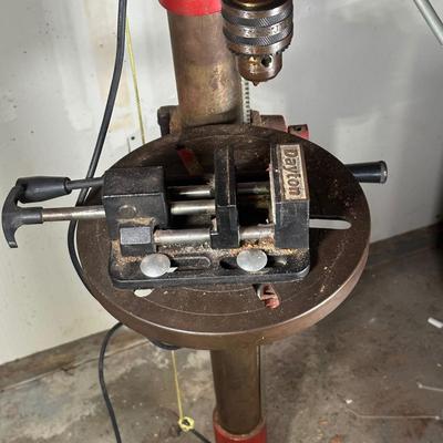 LOT 116G: Dayton 12 Speed Heavy Duty Drill Press DF-12