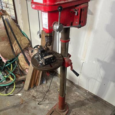 LOT 116G: Dayton 12 Speed Heavy Duty Drill Press DF-12
