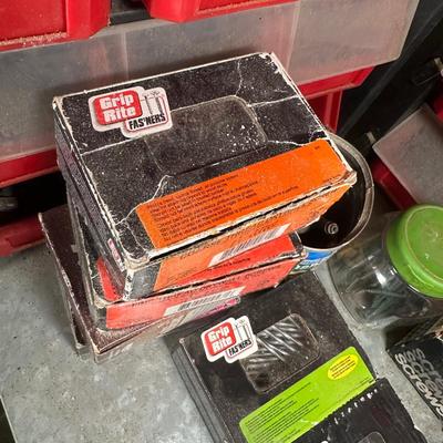 LOT 117G: Hardware Collection w/ Organizers