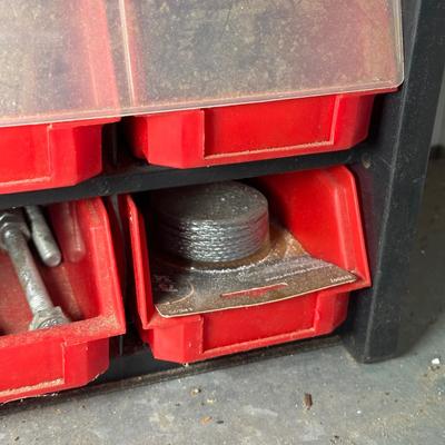 LOT 117G: Hardware Collection w/ Organizers