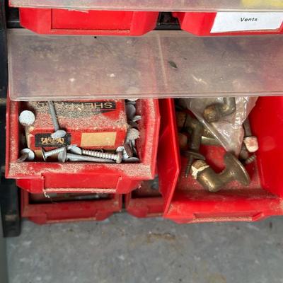 LOT 117G: Hardware Collection w/ Organizers
