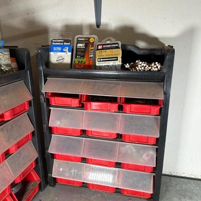 LOT 117G: Hardware Collection w/ Organizers