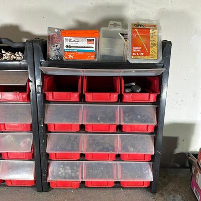 LOT 117G: Hardware Collection w/ Organizers