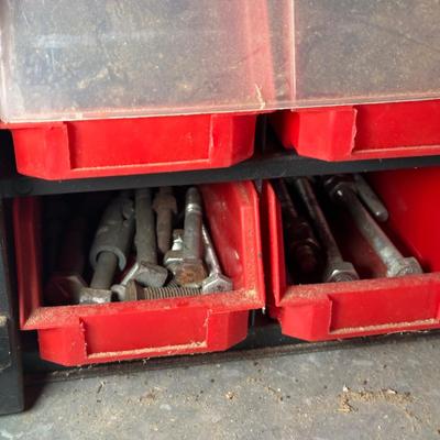 LOT 117G: Hardware Collection w/ Organizers