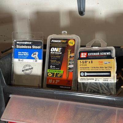 LOT 117G: Hardware Collection w/ Organizers