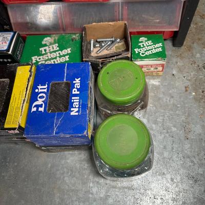 LOT 117G: Hardware Collection w/ Organizers