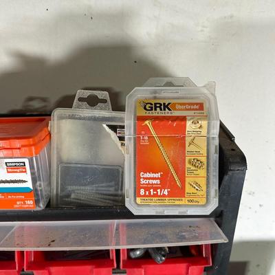 LOT 117G: Hardware Collection w/ Organizers