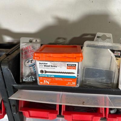 LOT 117G: Hardware Collection w/ Organizers