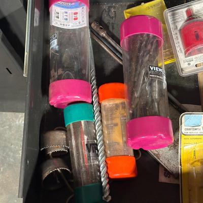 LOT 118G: Craftsman 5 Drawer Work Bench w/ All Tools & Contents Included