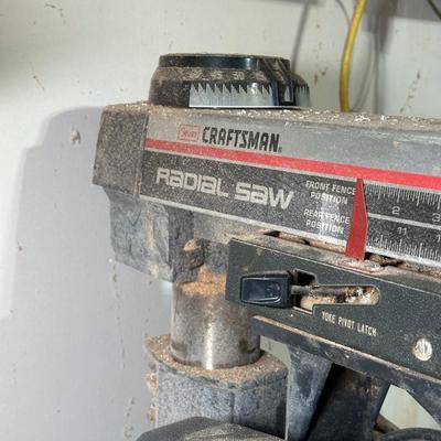 LOT 120G: Craftsman Radial Saw 113 19770