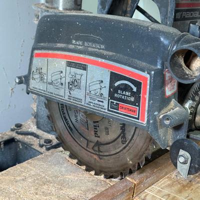 LOT 120G: Craftsman Radial Saw 113 19770