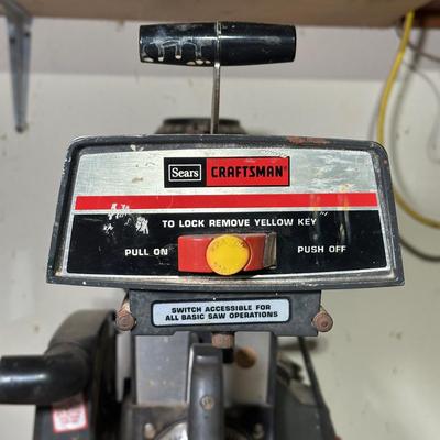 LOT 120G: Craftsman Radial Saw 113 19770