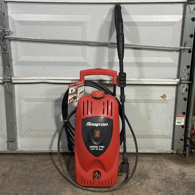 LOT 147G: Snap On 2000 PSI Electric Power Washer
