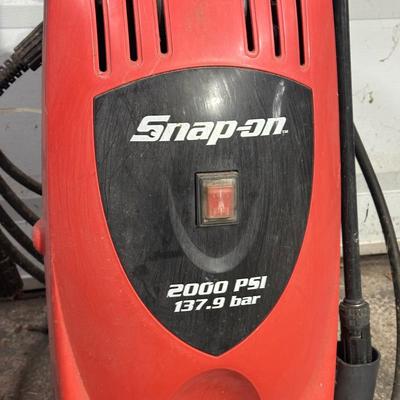 LOT 147G: Snap On 2000 PSI Electric Power Washer