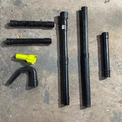 LOT 150G: SunJoe Electric Blower/Vac, Black & Decker 22” Hedge Hog & Worx WG170