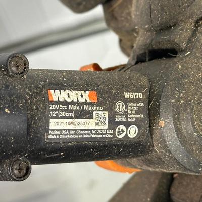 LOT 150G: SunJoe Electric Blower/Vac, Black & Decker 22” Hedge Hog & Worx WG170