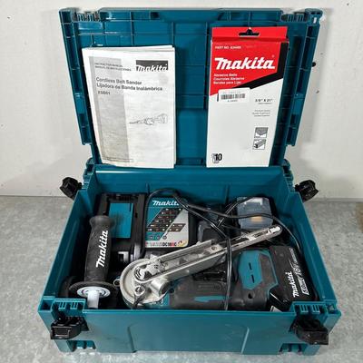 LOT 152G: Makita Cordless Belt Sander XSB01