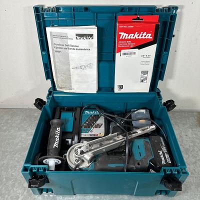 LOT 152G: Makita Cordless Belt Sander XSB01