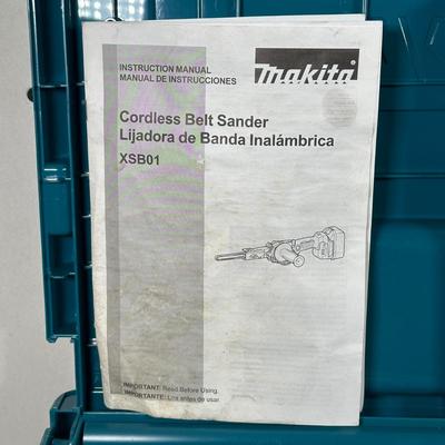 LOT 152G: Makita Cordless Belt Sander XSB01