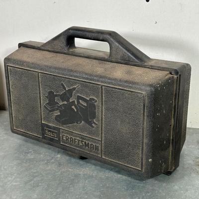 LOT 154G: Craftsman Power Tools & Battery Charger - Bench Grinder, Belt Sander & Auto Scroller Saw