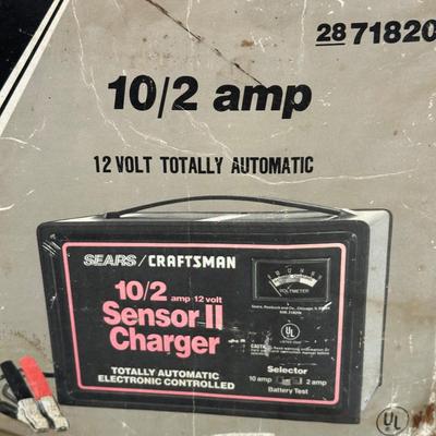 LOT 154G: Craftsman Power Tools & Battery Charger - Bench Grinder, Belt Sander & Auto Scroller Saw