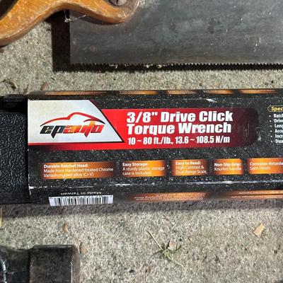 LOT 155G: Hand Tool Collection w/ Craftsman Toolbox & More