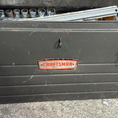 LOT 155G: Hand Tool Collection w/ Craftsman Toolbox & More