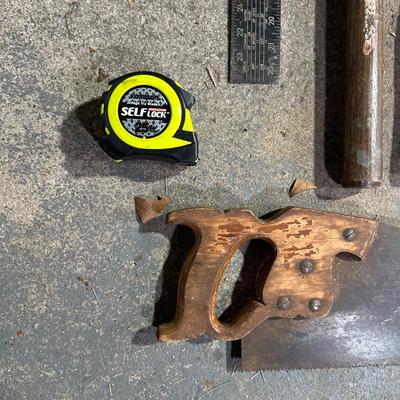 LOT 155G: Hand Tool Collection w/ Craftsman Toolbox & More