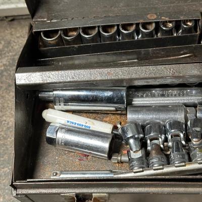 LOT 155G: Hand Tool Collection w/ Craftsman Toolbox & More