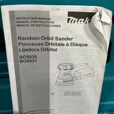 LOT 156G: Power Tools - Makita Random Orbit Sander, Ryobi Drill, Router & More