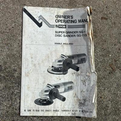 LOT 156G: Power Tools - Makita Random Orbit Sander, Ryobi Drill, Router & More