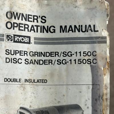 LOT 156G: Power Tools - Makita Random Orbit Sander, Ryobi Drill, Router & More