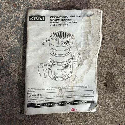 LOT 156G: Power Tools - Makita Random Orbit Sander, Ryobi Drill, Router & More