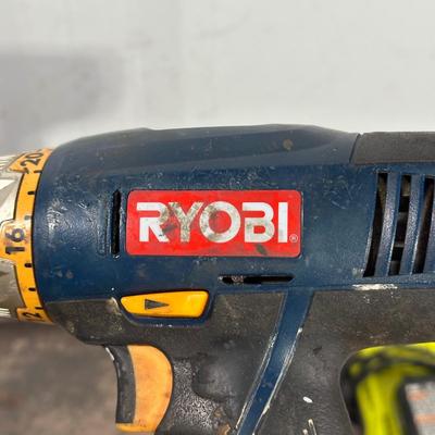 LOT 156G: Power Tools - Makita Random Orbit Sander, Ryobi Drill, Router & More