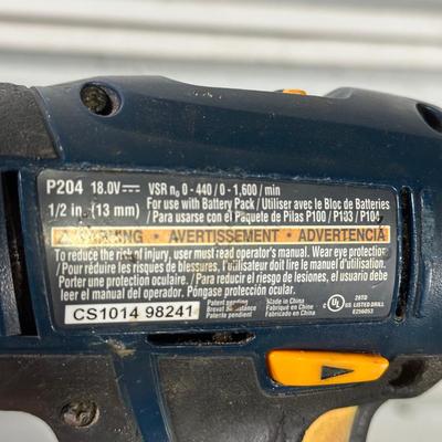 LOT 156G: Power Tools - Makita Random Orbit Sander, Ryobi Drill, Router & More