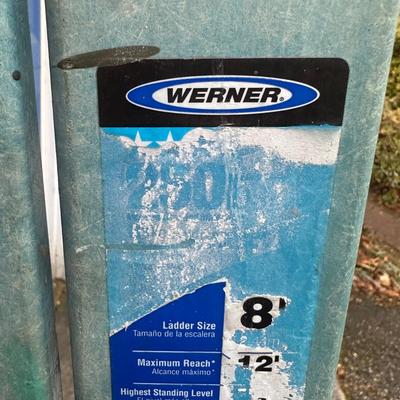 LOT 159G: Werner 8’ Metal Ladder