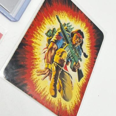 LOT 182J: Non-Sports Collectible Cards - GI Joe, Marvel Hologram - Spider-Man, Punisher, Ghost Rider