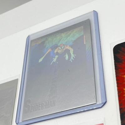 LOT 182J: Non-Sports Collectible Cards - GI Joe, Marvel Hologram - Spider-Man, Punisher, Ghost Rider