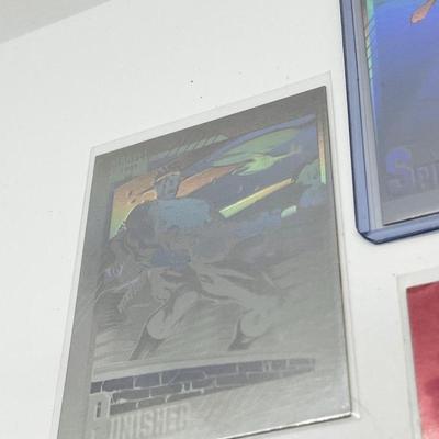LOT 182J: Non-Sports Collectible Cards - GI Joe, Marvel Hologram - Spider-Man, Punisher, Ghost Rider