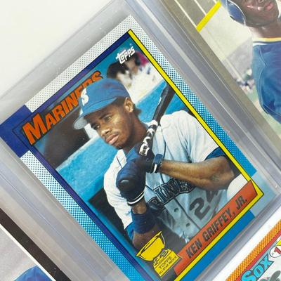 LOT 183J: MLB Baseball Star Rookie Cards - Ken Griffey, Jr., Frank Thomas, Gary Sheffield
