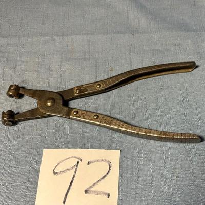 Vintage Hose Clamp Pliers