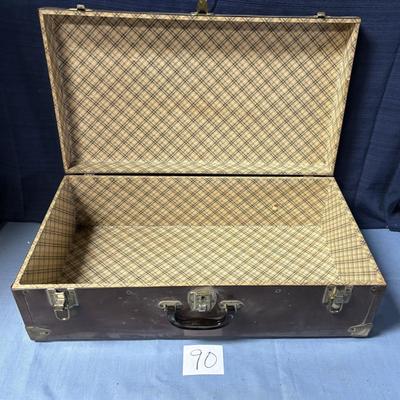 Vintage Metal Suitcase