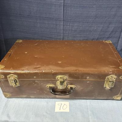 Vintage Metal Suitcase