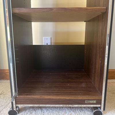 Vintage Fisher Stereo Cabinet