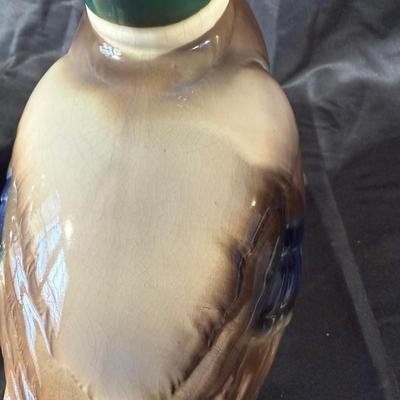 Lot of Duck Figurines and a Frames Duck Print