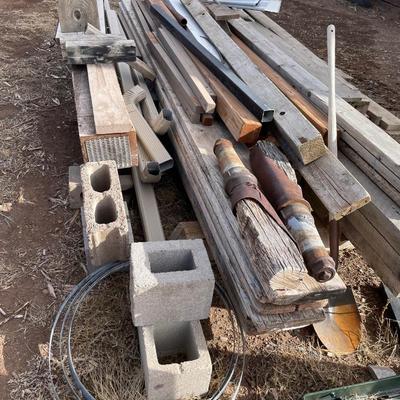 Lot 423 boards for scaffolding & other