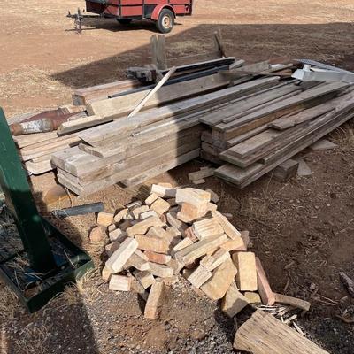 Lot 423 boards for scaffolding & other