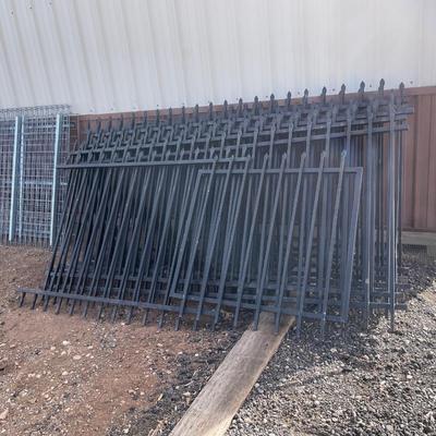 Lot 424 metal fencing (aluminium)