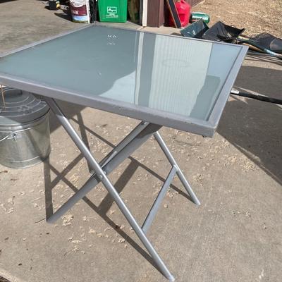 Lot 433 patio table (matches chairs from deck